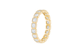 Asscher Bezel Eternity Band