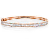 Castlefield diamond bangle Thin