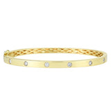 Inlay Diamond Bangle