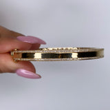 Diamond Border Bangle