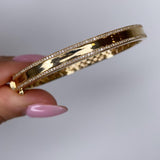 Diamond Border Bangle