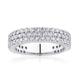 Diamond Three Row Men's Band