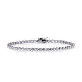 Diamond Victoria Bezel Tennis Bracelet
