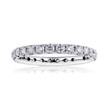 Round Diamond Band Eternity