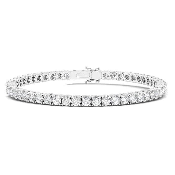 Man made cheap diamond bracelet