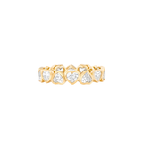 Heart Bezel Eternity Band