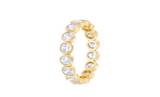 Round Bezel Eternity Band