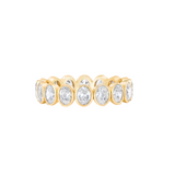 Round Bezel Eternity Band