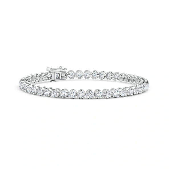 Diamond Victoria illusion Tennis Bracelet