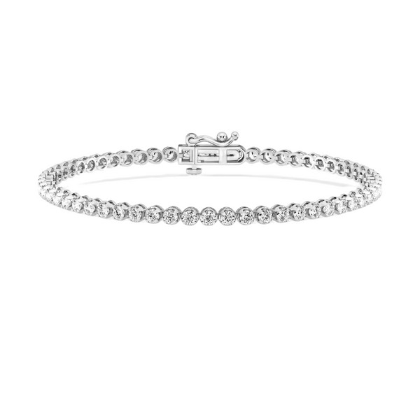 Diamond Victoria illusion Tennis Bracelet