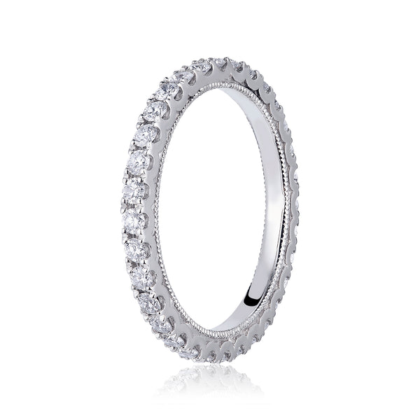 Round Diamond Band Eternity