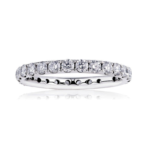 Round Diamond Band Eternity