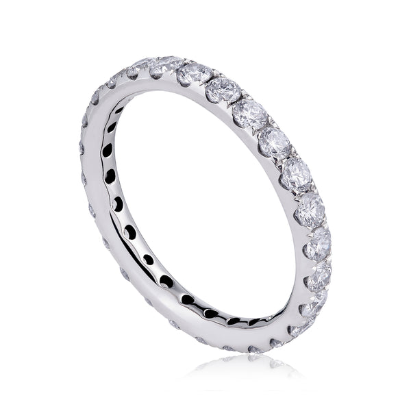 Round Diamond Band Eternity