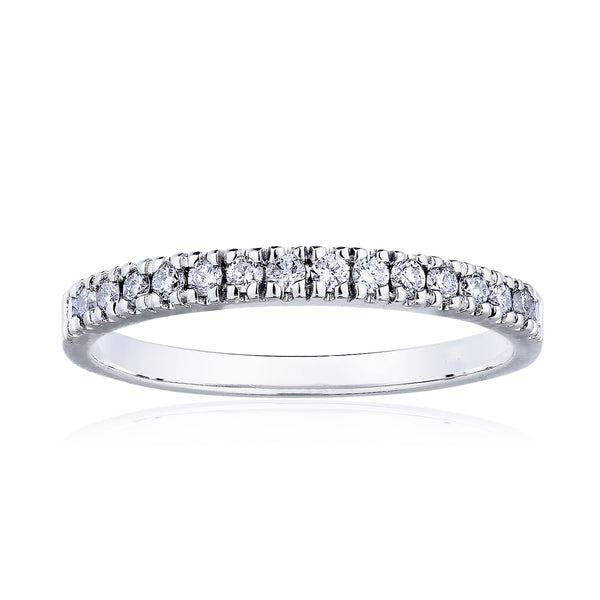 Round Diamond Band Halfway